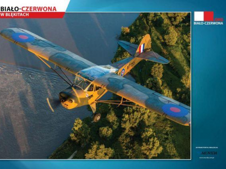 Taylorcraft Auster – zabytkowy samolot Jacka Mainki. Fot. Andrzej Rutkowski Przegląd Lotniczy.air-to-air.net