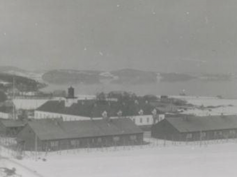 Obóz w Falstad z lat 1941-1945. Fot. Falstad Center