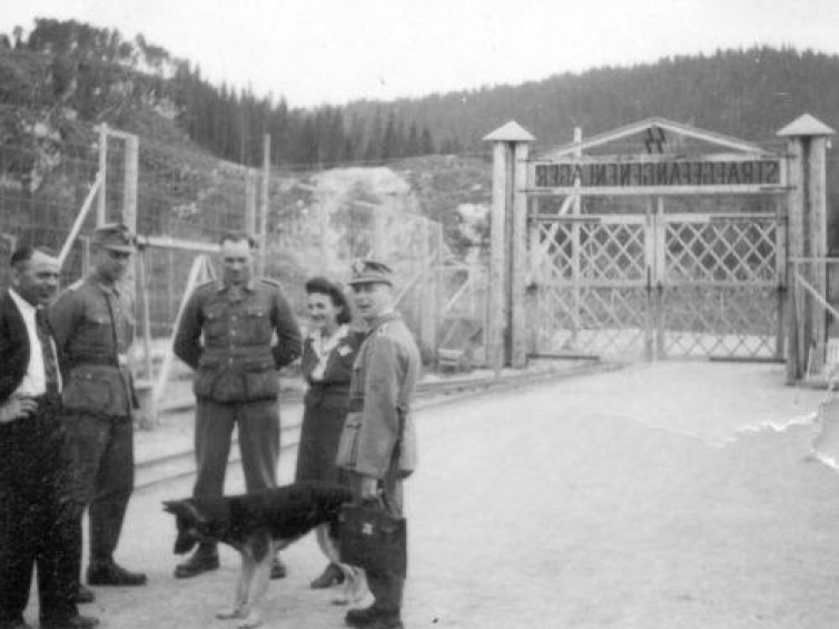 Obóz w Falstad z lat 1941-1945. Fot. Falstad Center