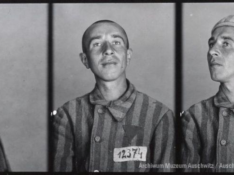 Stanisław Kwiatkowski, zginął w wieku 28 lat. Źródło: Archiwum Państwowego Muzeum Auschwitz-Birkenau w Oświęcimiu