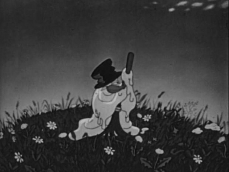 Kadr z filmu „Bałwanek”. Reż. Hans Fischerkoesen, Niemcy 1944. Źródło: Filmoteka Narodowa