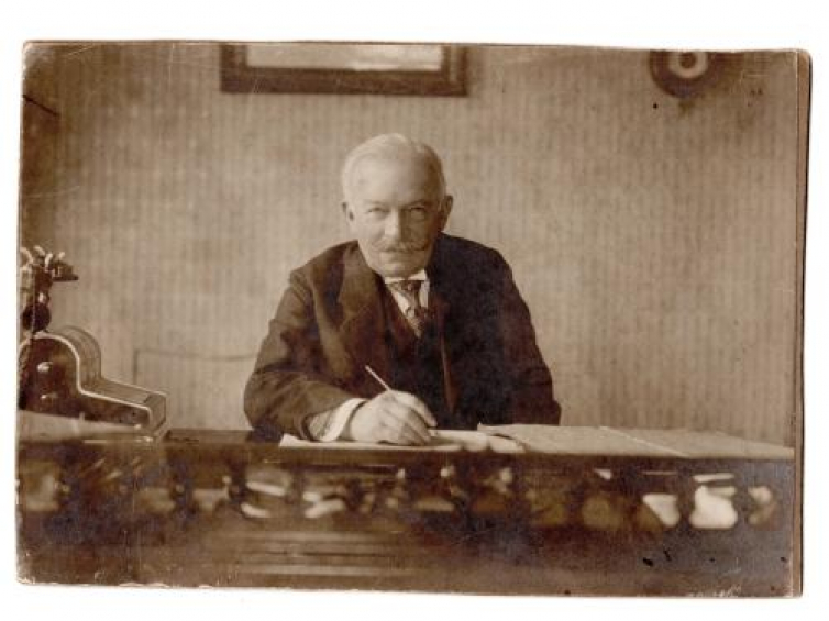 Ostatni burmistrz Podgórza Franciszek Maryewski, fot. z 1914 roku. DHP/ZC/IV/2