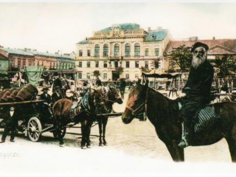 Pocztówka z ogólnym widokiem Podgórza z roku 1905. DHP/P/II./24