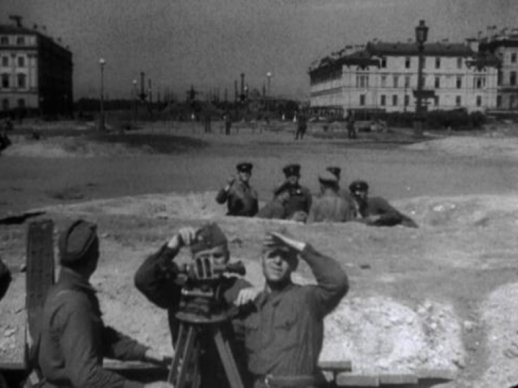 Kadr z filmu Blokada. Źródło: DSH