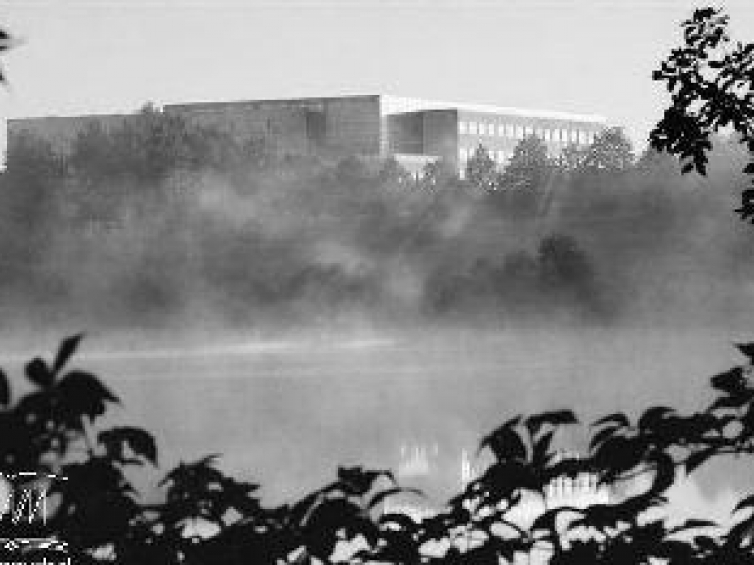 Szpital psychiatryczny Kortowo podpalony przez Rosjan w 1945 roku.