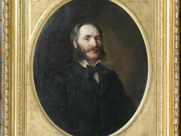 Andrzej Grabowski, Portret Stanisława Szarskiego, 1876. Muzeum Historyczne Miasta Krakowa