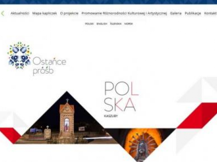 Strona projektu „Ostańce próśb” - ostanceprosb.pl