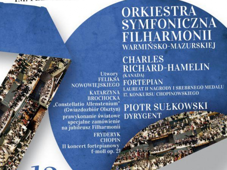 Jubileusz Filharmonii Warmińsko-Mazurskiej. Źródło: Filharmonia Warmińsko-Mazurska