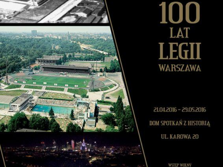 Wystawa plenerowa „100 lat Legii Warszawa”