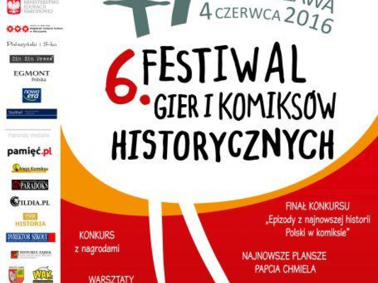 6. Festiwal Gier i Komiksów Historycznych