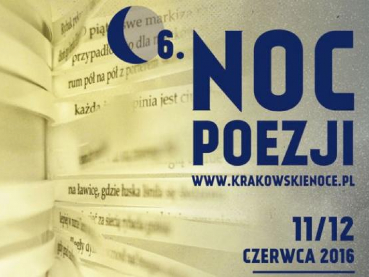 VI Noc Poezji w Krakowie