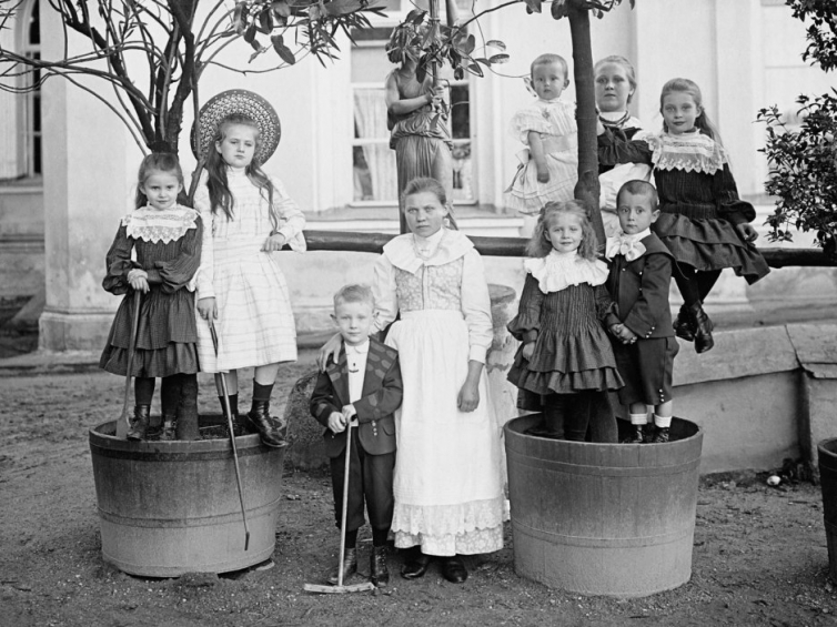 Wojtkuszki, sierpień 1902. Fot. Stanisław Kazimierz Kossakowski. Zbiory Narodowego Muzeum Sztuki im. M. K. Ciurlionisa w Kownie.