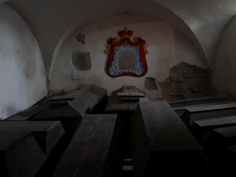 Krypty w kościele Bożego Ciała w Nieświeżu. Fot. Krzysztof Hejke