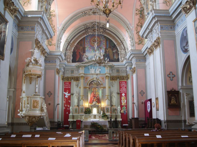 Wnętrze katedry pw. św. Zofii w Żytomierzu. Fot. Dorota Janiszewska-Jakubiak