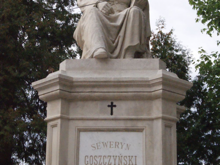 Cmentarz Łyczakowski we Lwowie. Pomnik Seweryna Goszczyńskiego. Fot. Dorota Janiszewska-Jakubiak