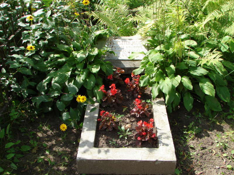 Grób M. Brensztejna na cmentarzu bernardyńskim w Wilnie. Fot. W. Wróblewski.  Źródło: MKiDN