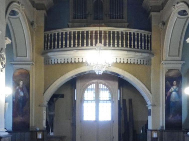 Wnętrze kościoła pw. św. Stanisława Biskupa i Męczennika w Krzemieńcu. 2015 r. Fot. Fundacja Niepodległości