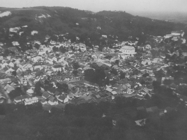Krzemieniec. Widok z Góry Bony. Lata 1919-1939. Źródło: NAC