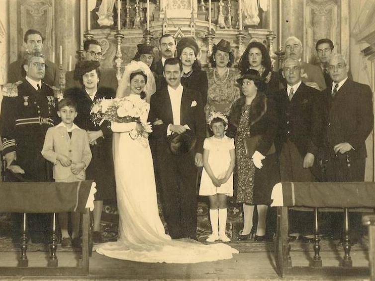 Ślub Cesara de Sousy Mendesa. Fot. Archiwum rodziny Sousa Mendes