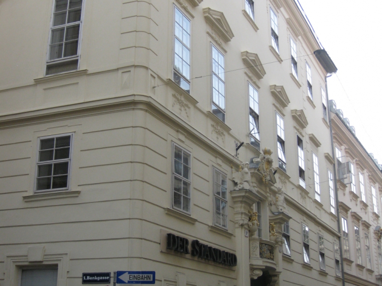 Budynek dawnego hotelu w centrum Wiednia gdzie Redl popełnił samobójstwo w maju 1913 r. Ze zbiorów P. Szlanty