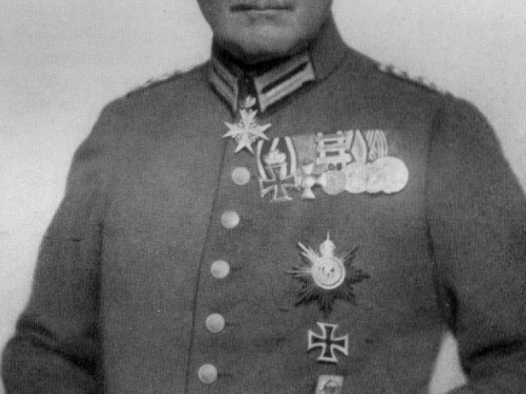Gen. Hans von Besler, niemiecki gubernator Warszawy. Ze zbiorów P. Szlanty