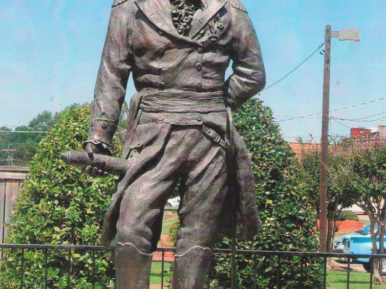 Pomnik Tadeusza Kościuszki w mieście Kosciusko. Jego monumenty stoją w dziesiątkach miast amerykańskich z Waszyngtonem i Filadelfią na czele.  Fot. ze zbiorów prywatnych B. Wachowicz