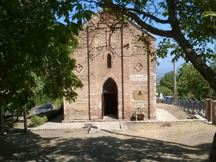 Cerkiew św. Jerzego w Bakurciche. Źródło: Fundacja Ochrony Wspólnego Dziedzictwa Kulturowego TERPA