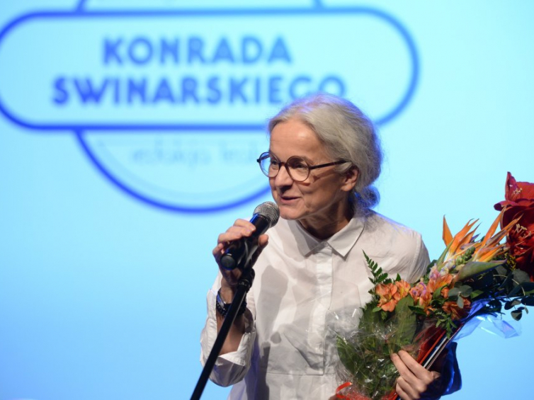 Anna Augustynowicz, wyróżniona Nagrodą im. Konrada Swinarskiego. Fot. PAP/J. Turczyk