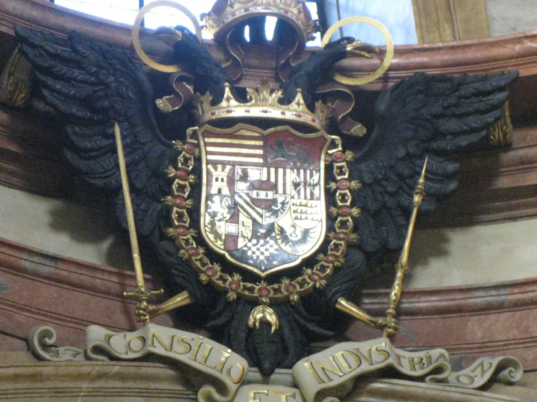 Herb monarchii, kościół św. Piotra w Wiedniu. Źródło: P. Szlanta