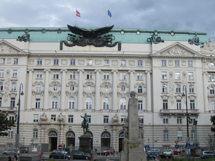 Ministerstwo Wojny w Wiedniu. Źródło: P. Szlanta