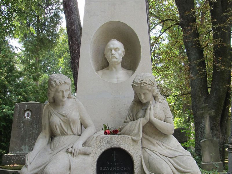 Grobowiec rodziny Szajnochów. Źródło: Wikimedia Commons