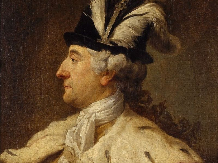 Marcello Bacciarelli, Portret Stanisława Augusta Poniatowskiego. Źródło: Wikimedia Commons