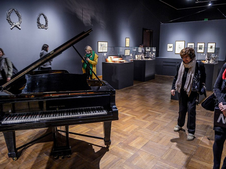 Wystawa "Paderewski" w Muzeum Narodowym w Warszawie. Fot. PAP/S. Leszczyński