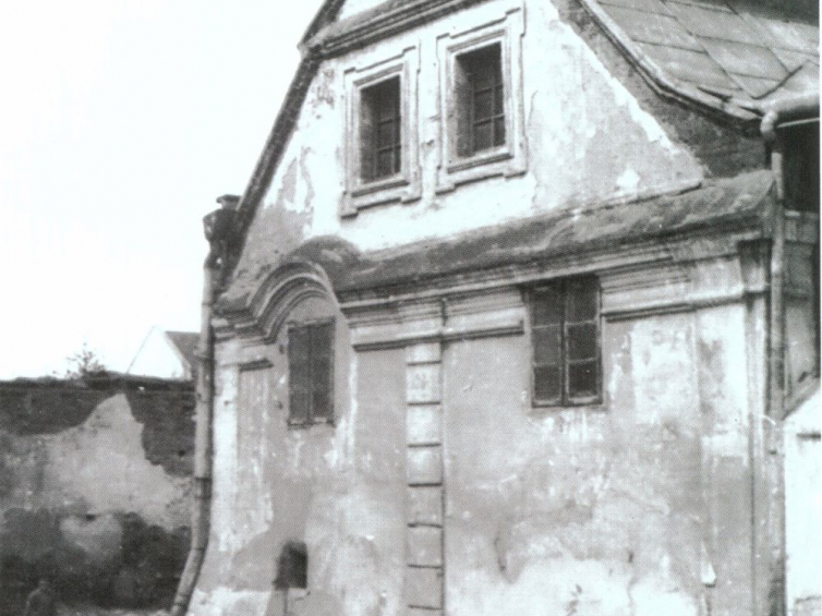 Dom rabina, 1935 r. Źródło: Małgorzata Wołoszyn „Dawny Przeworsk na pocztówce i fotografii do 1944 roku"