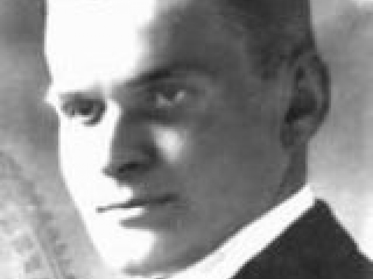 Marian Batko, nauczyciel matematyki i fizyki, zginął śmiercią głodową w obozie koncentracyjnym Auschwitz. Źródło: Muzeum Auschwitz