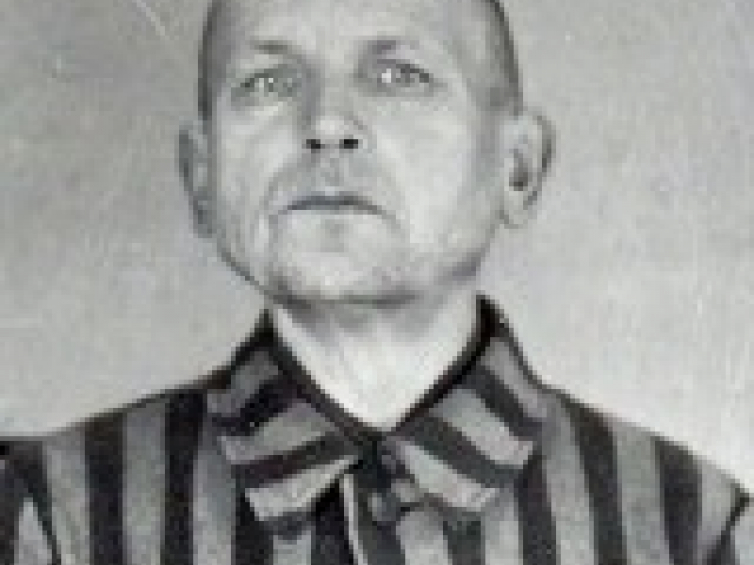 Wincenty Rejowski, nauczyciel geografii, zginął śmiercią głodową w obozie koncentracyjnym Auschwitz. Źródło: Muzeum Auschwitz