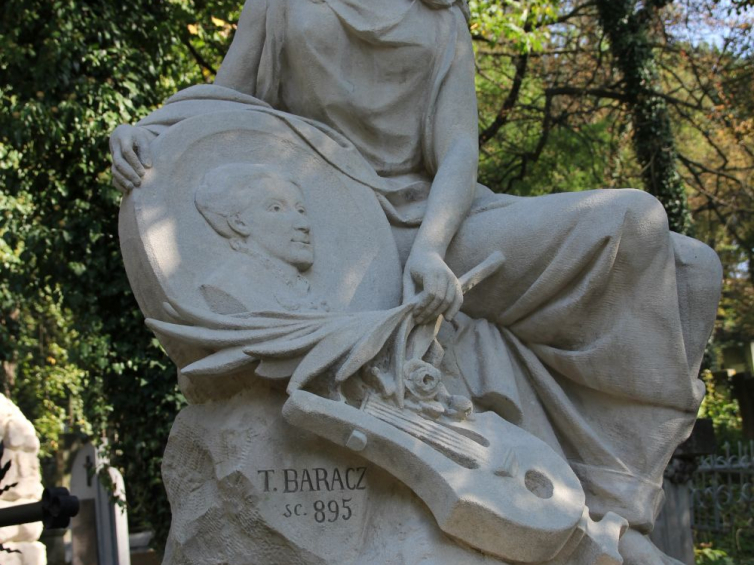 Rzeźba z grobu Matyldy Żłobickiej. Stan po konserwacji. Fot. A. Sztymelska-Karczewska.