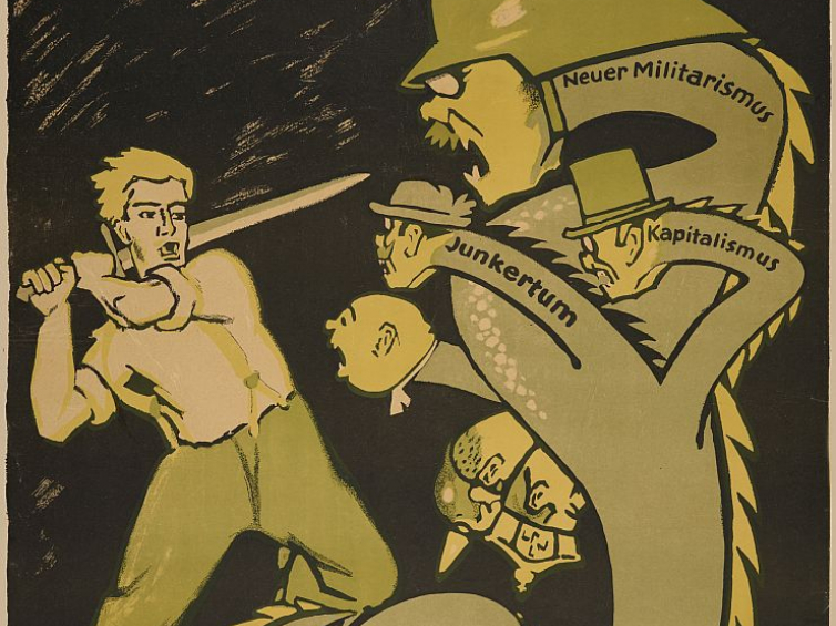 „Czego chce Spartakus?”. Komunistyczny plakat polityczny z przełomu lat 1918 i 1919 r. Zb. Wolny dostęp 
