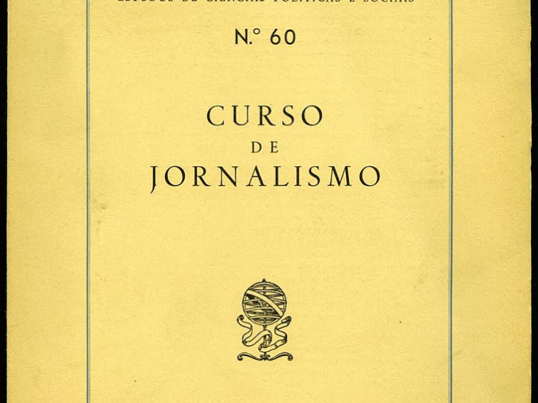 Okładka podręcznika autorstwa Correi Marquesa dla studentów dziennikarstwa. Fot. archiwum rodziny Pedro Correi Marquesa