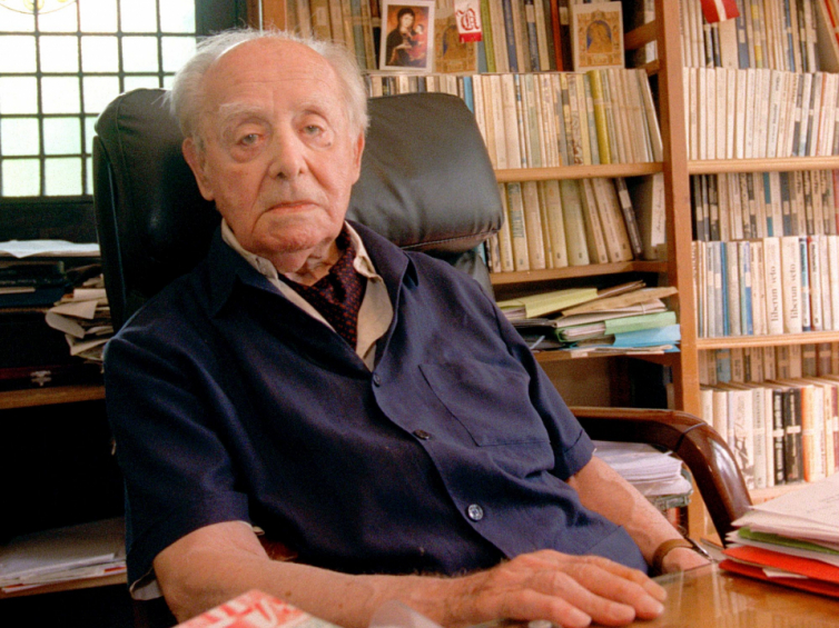 Jerzy Giedroyc (1906-2000). Fot. PAP/archiwum