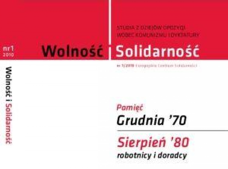 Pismo "Wolność i Solidarność". Źródło: Europejskie Centrum Solidarności