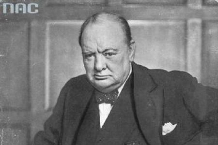 Winston Churchill. Fot. NAC