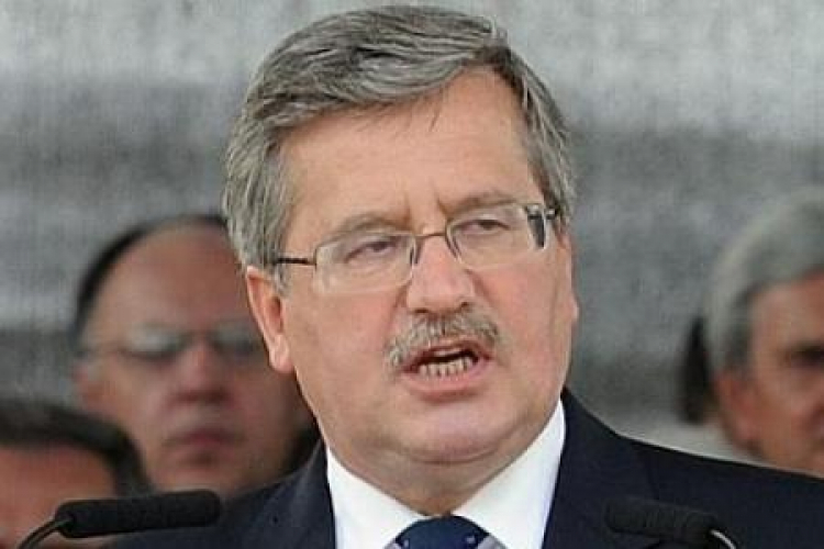 Prezydent Bronisław Komorowski. Fot. PAP/G. Jakubowski