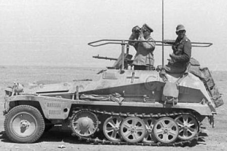 Sd.Kfz. 250/3. Fot. Wikimedia Commons