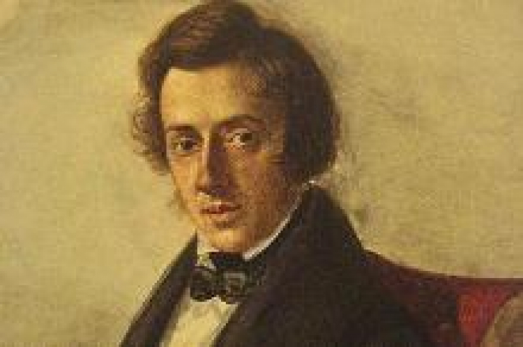 Portret Fryderyka Chopina pędzla Marii Wodzińskiej (1835). Fot. Wikipedia