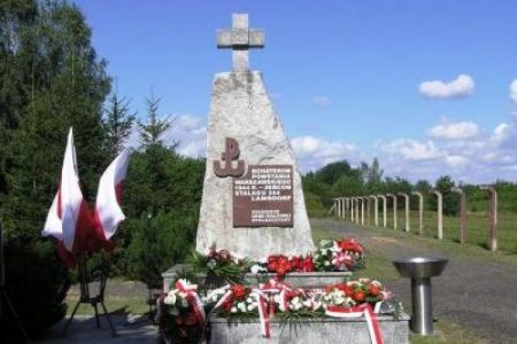 Pomnik Powstańców Warszawskich-Jeńców Stalagu 344 Lamsdorf. Fot. Centralne Muzeum Jeńców Wojennych w Łambinowicach-Opolu