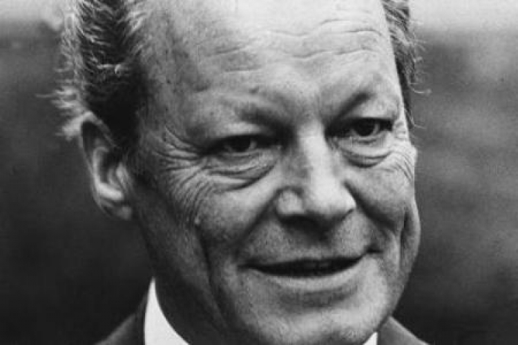 Willy Brandt. Fot. PAP/CAF