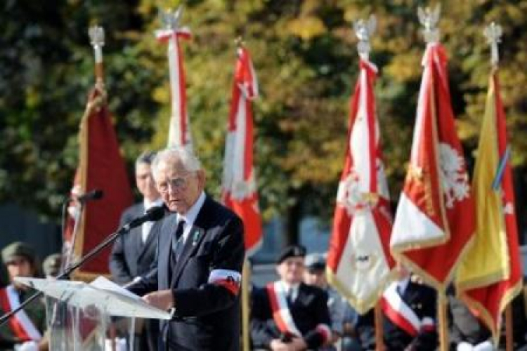 Prezes Zarządu Głównego ŚZŻAK Stanisław Oleksiak. Fot. PAP/A. Hrechorowicz