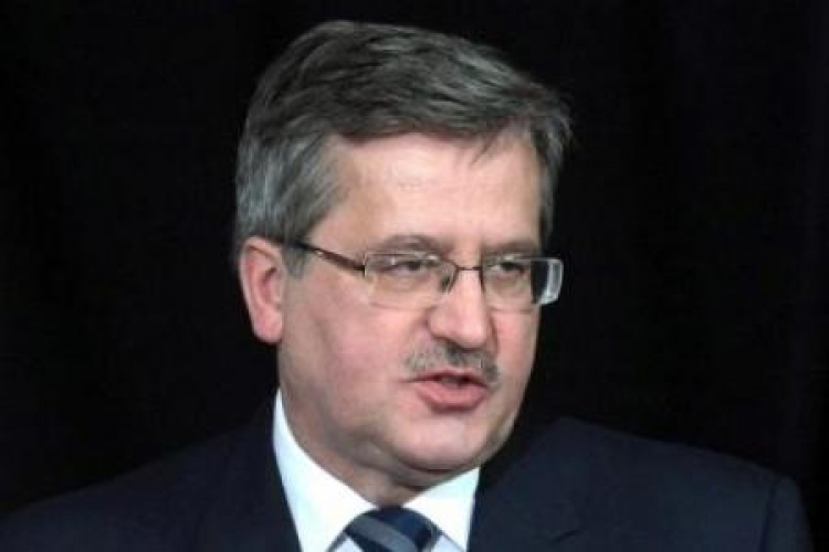 Prezydent Bronisław Komorowski. Fot. PAP/L. Szymański