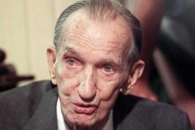 Jan Karski. Fot. PAP/T. Gzell